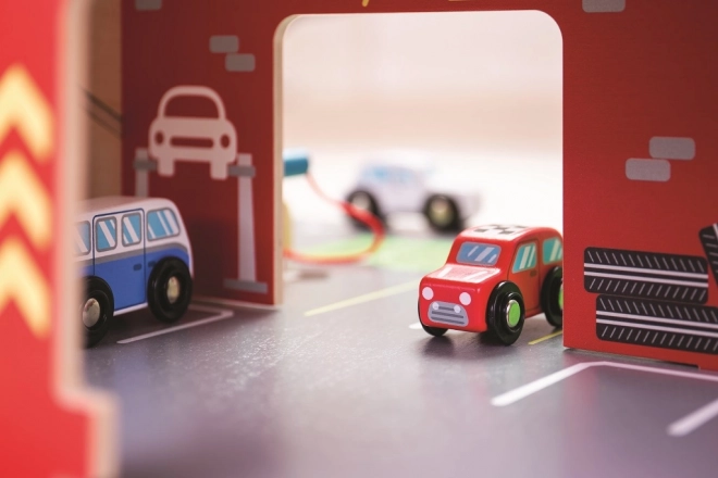 Bigjigs Toys Garage with Parking