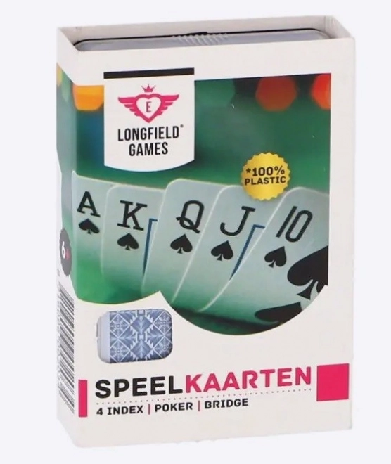 Longfield 100% Plastic Cards with 4 Indexes