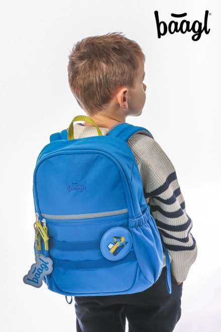 Zaino Buddy con motivo escavatore