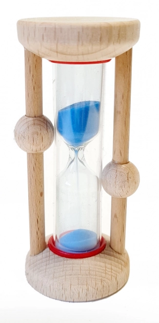 Natural Wooden Hourglass by Hess