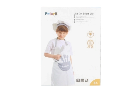 Kids Chef Apron and Hat Set