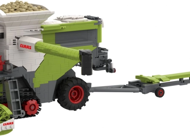 Construction Kit Brixies Plus Claas Lexion 8900 Terra Trac with Trailer