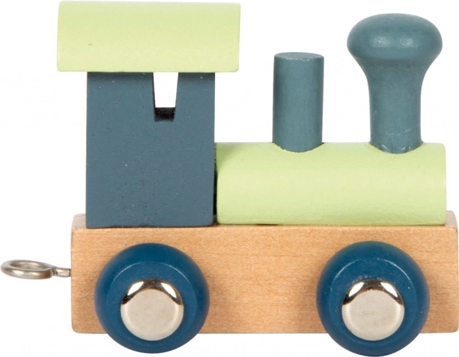 Small Foot Polar Letter Train Blue Locomotive