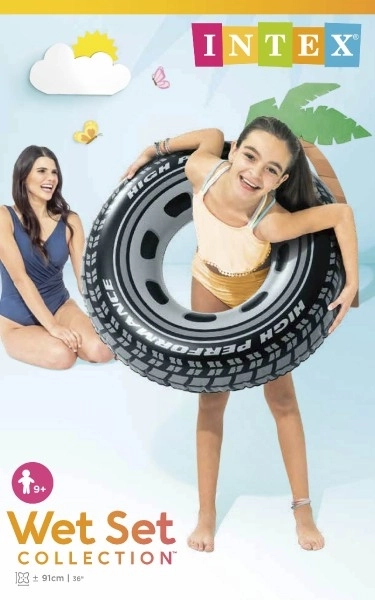 Inflatable Tire Swim Ring