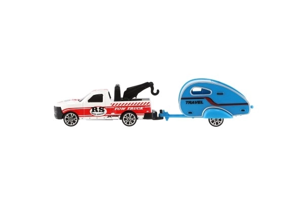 Toy Car with Mini Caravan