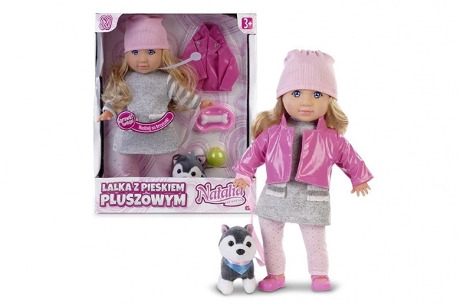 Natalia Doll with Plush Dog