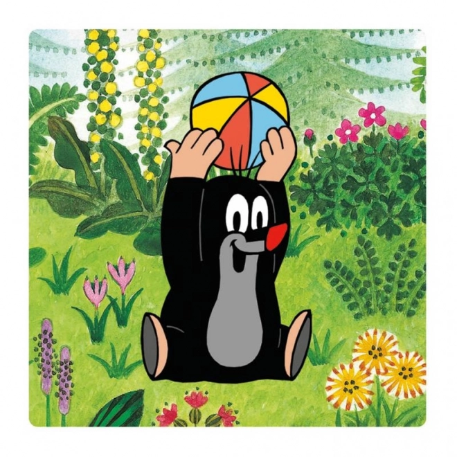 Dino Baby Puzzle Little Mole on the Meadow 3-in-1