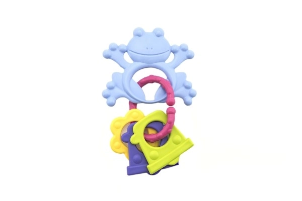 Rubber Teether with Charms