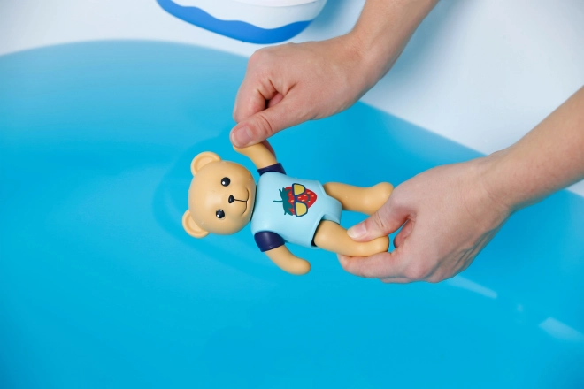BABY born spritz spratz Wanne mit Teddybär