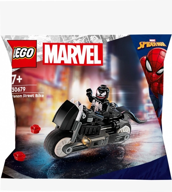 Super Heroes Venom Motorcycle Building Blocks