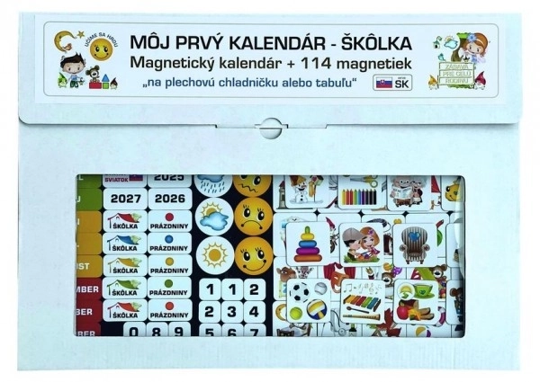 Magnetic Calendar - Kindergarten Edition