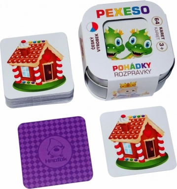 Memory Sprookjes in een blikje (64 kaarten)