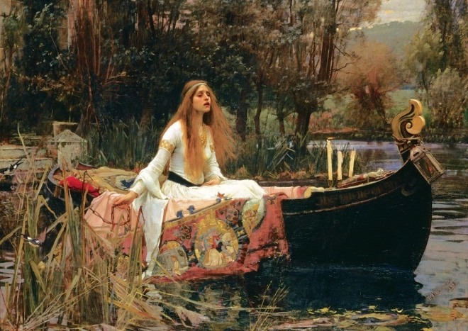 Art Puzzle Museum Series: The Lady of Shalott 1888, 2000 Pieces