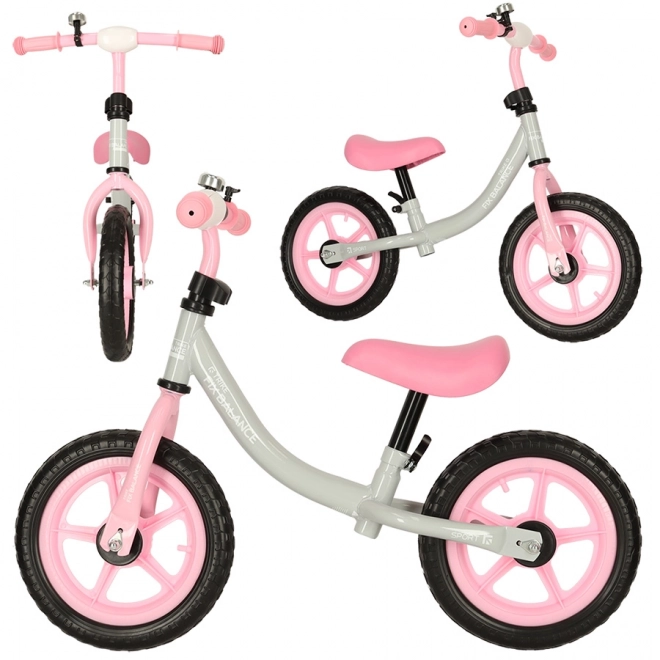 Trike Fix Balance Running Bike Gray Pink