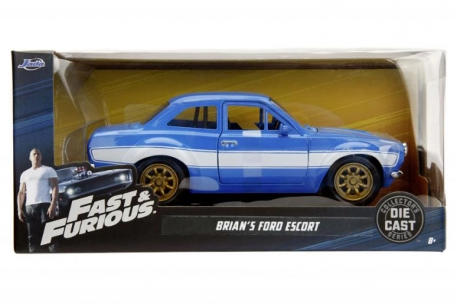 Brian's Fast & Furious 1974 Ford Escort Model Car