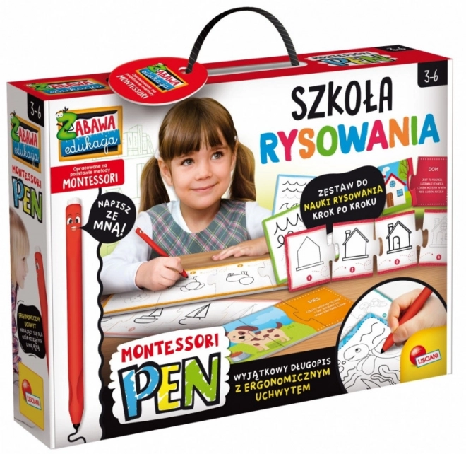 Montessori Drawing School Set