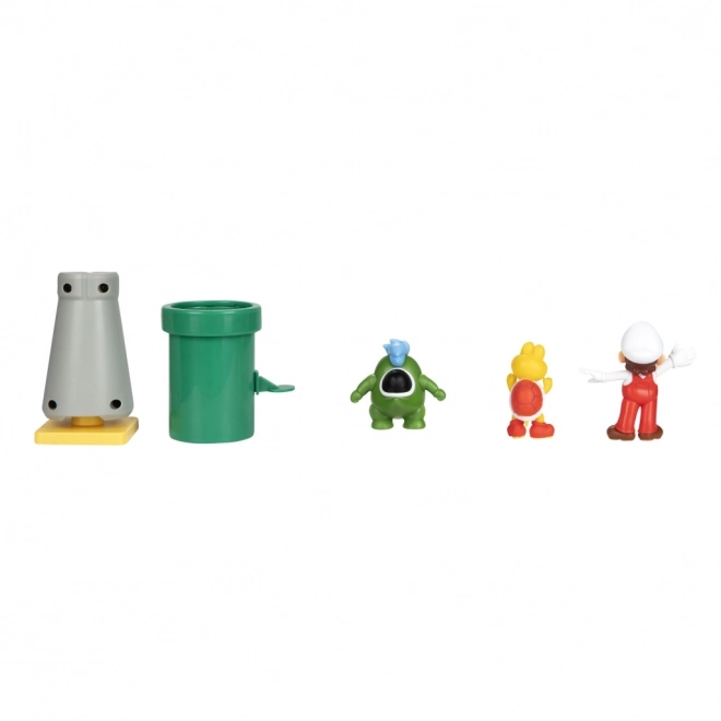 Set di figurine Super Mario Diorama 6 cm