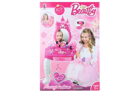 Girls' Toy Vanity Table with Accessories