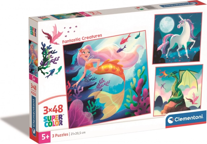 Fantastic Creatures Puzzle Set