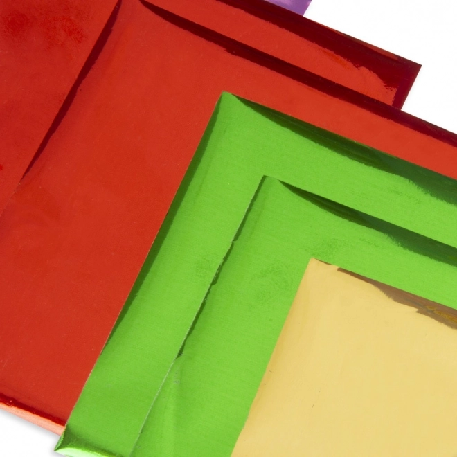 A rich set of colorful foils