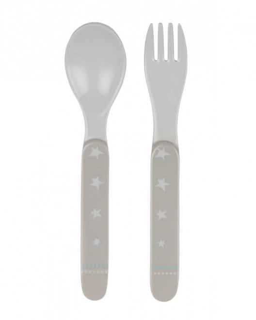 Effiki Tableware Set - Fork and Spoon, Blue