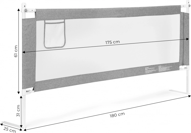 Altezza regolabile per diversi materassi