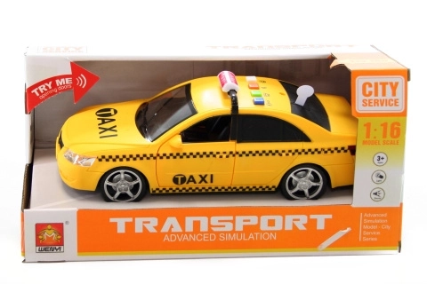 Light and Sound Taxi Toy