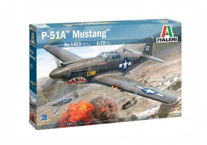 Plastic Model P-51A Mustang 1/72