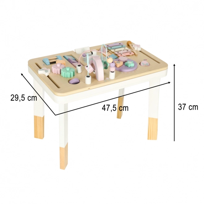 Pastel Montessori Manipulative Table by Lulilo