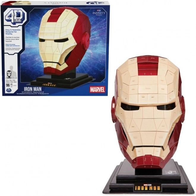 Iron Man 4D Puzzle Helmet