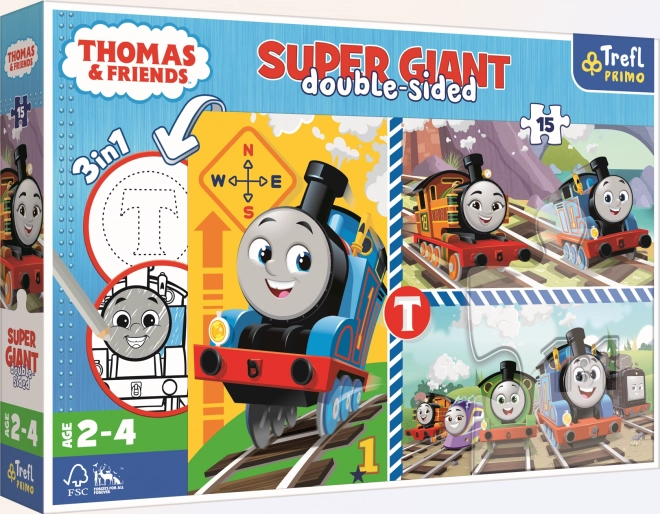 Double-Sided Puzzle Thomas & Friends Super Giant