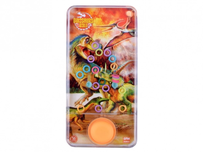 dinosaur water ring toss game