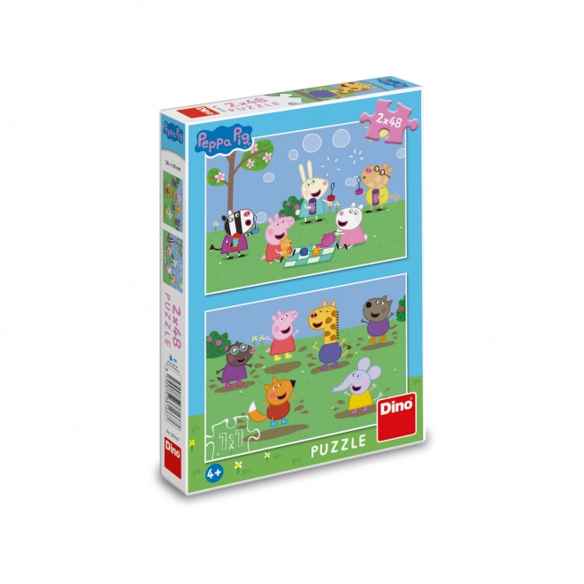 Dino Puzzle Peppa Pig and Friends