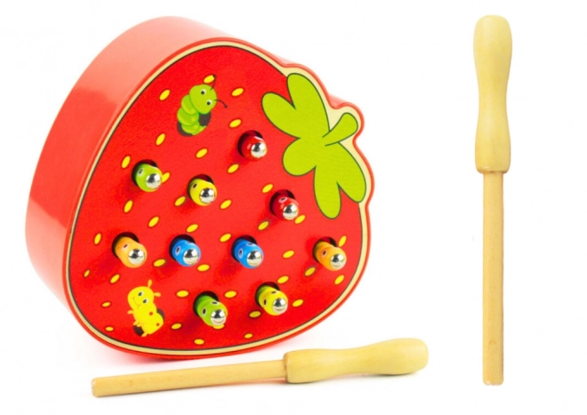 Wooden Catch A Bug Game