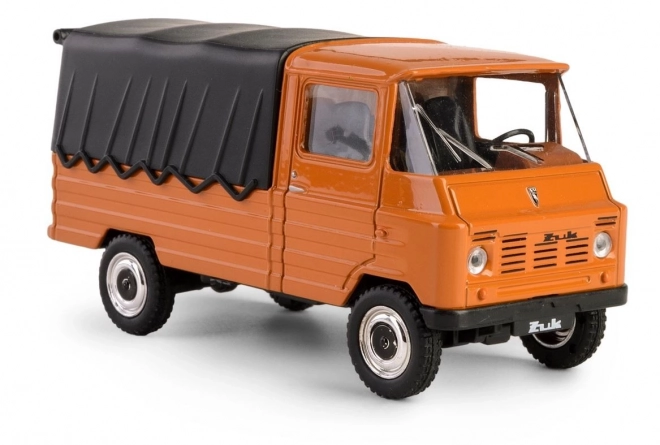 Vintage Polish Delivery Truck Żuk - Brown