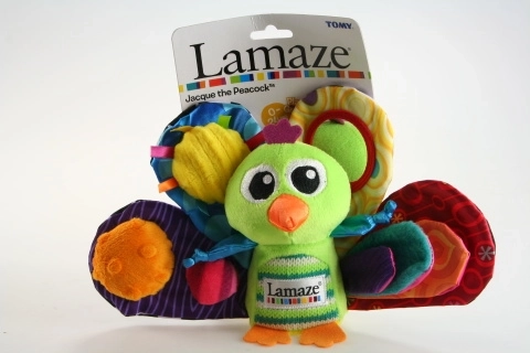 Lamaze peacock Emil toy