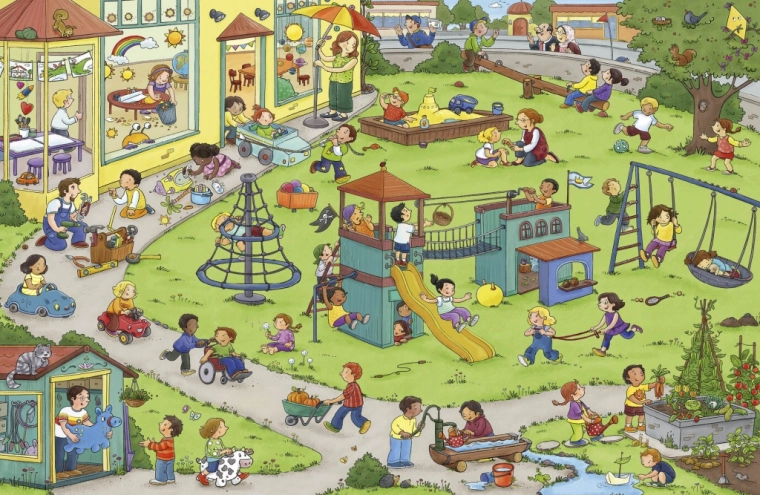 Fun children’s playground