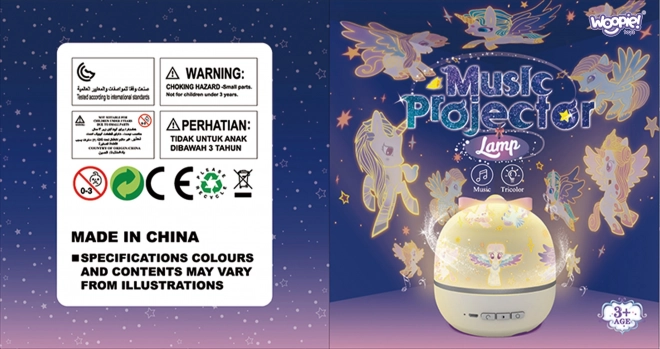 Woopie Children's Projector Magic Dreams with 6 Modes