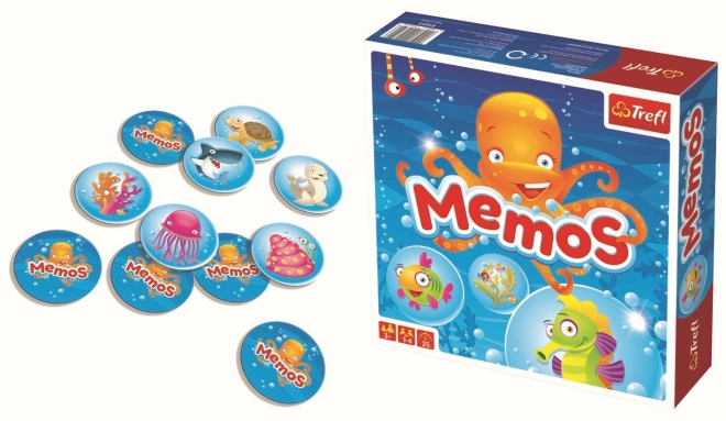 Trefl Memory Game Underwater World