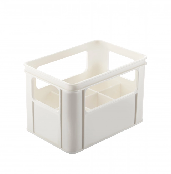 Baby Bottle Storage Box, White