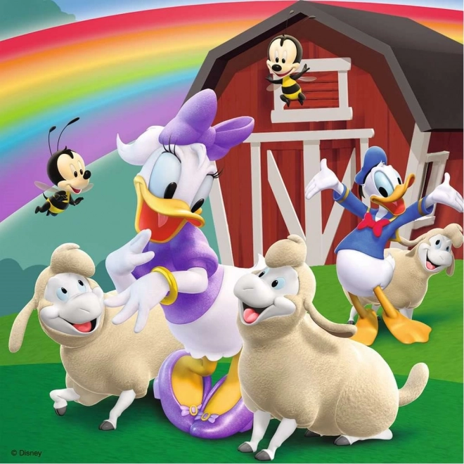 Puzzle RAVENSBURGER Clubhouse di Topolino 3x49 pezzi