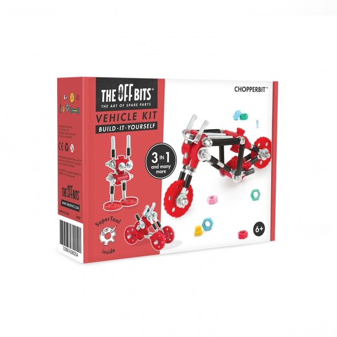 The OffBits Creative Building Set ChopperBit