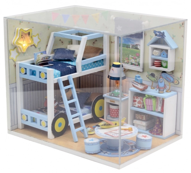 Miniature Dollhouse - Charles’s Room by 2Kids Toys