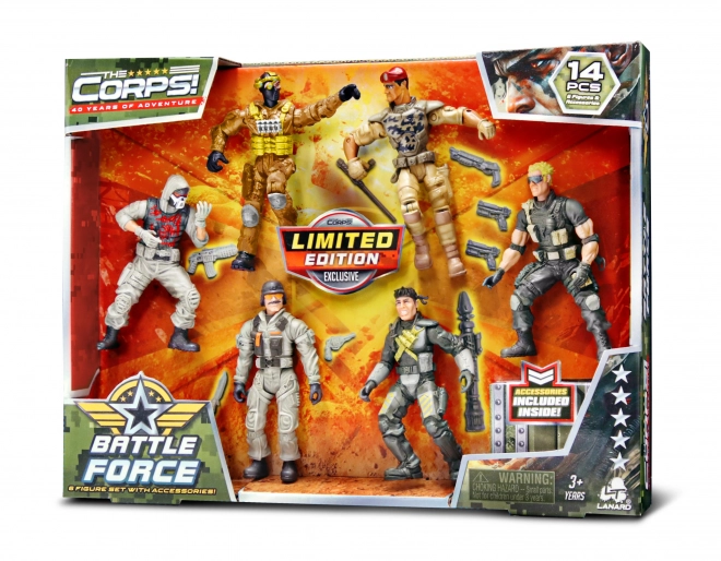 The Corps Soldier Action Figures Set