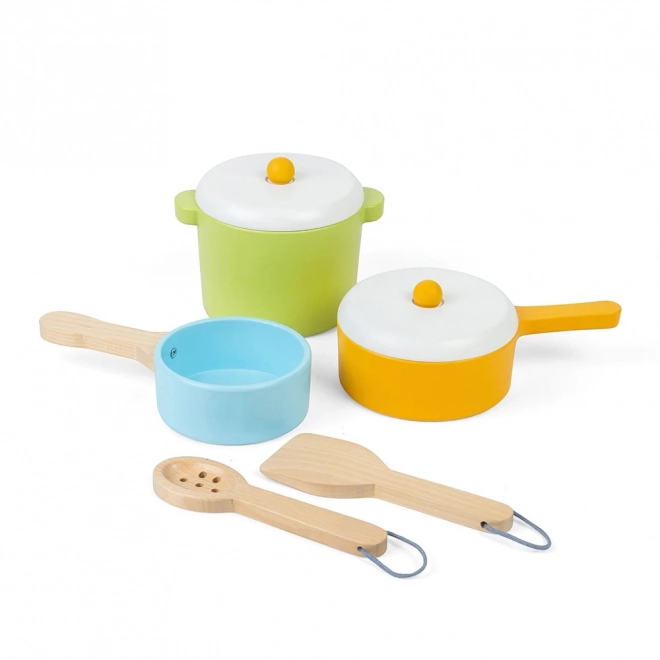 Bigjigs Toys Wooden Children's Cooking Set