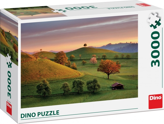 Dino picturesque sunrise 3000 pc puzzle