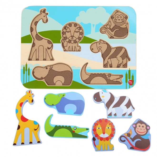 Wooden Animal Safari Puzzle