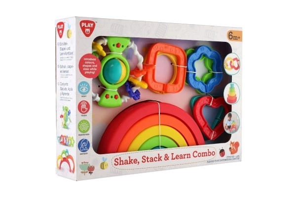 Rattle, Stacking and Learning Set for Babies