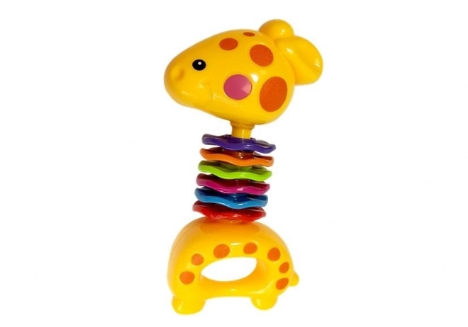 Colorful Animal Baby Rattle and Teether Set