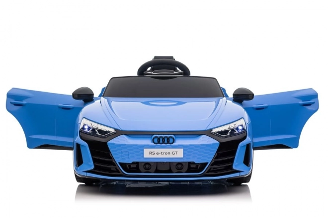 Battery-Powered Audi E-Tron GT Blue Ride-On Car